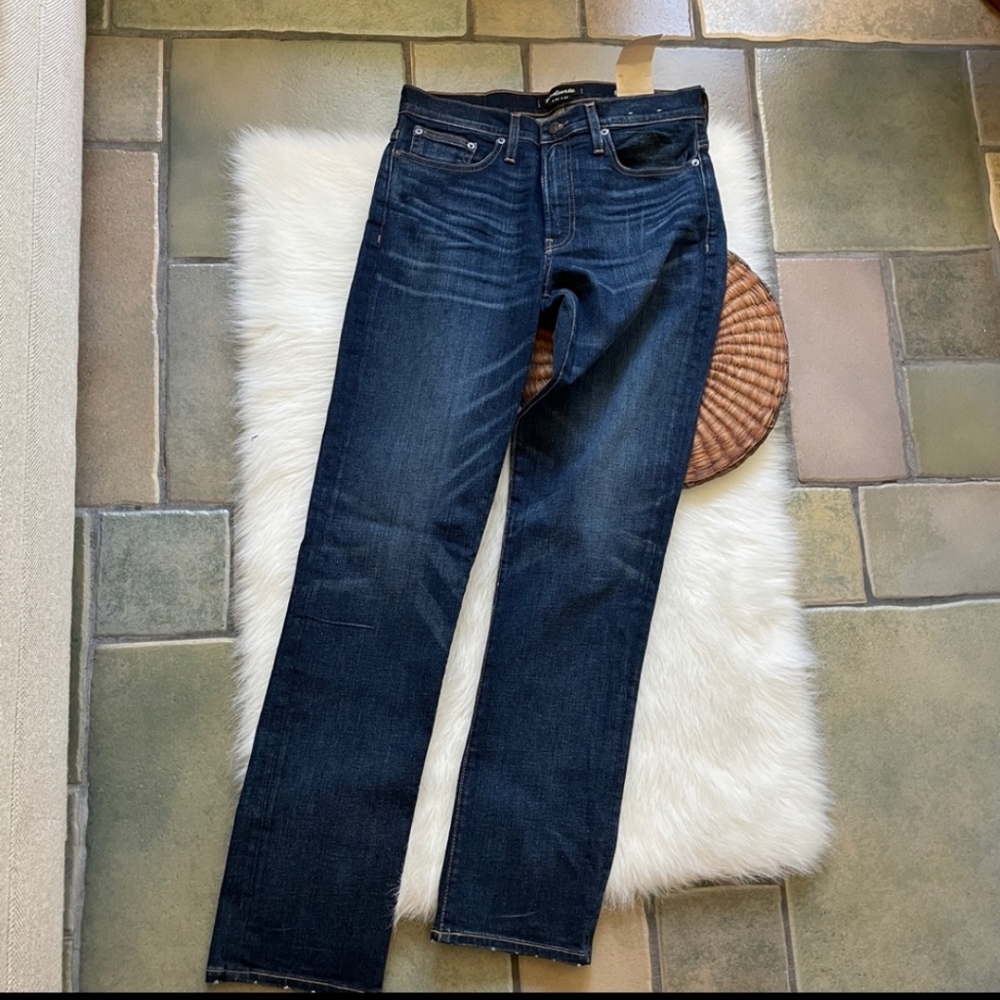 Madewell Straig Slim Boy jean Dark Jeans 31 x 32